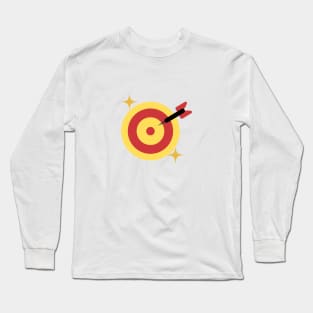 red yellow target archery design Long Sleeve T-Shirt